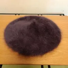 パープルファーベレー帽