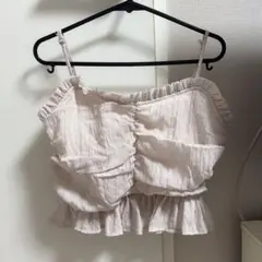 ヘザー キャミ 小花柄 ピンクのサムネイル