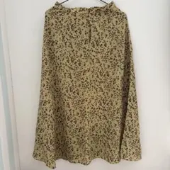 URBAN RESEARCH フラワープリント フレアスカート フリーサイズ