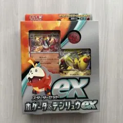 ポケモンカードゲーム　スターターセット　ホゲータ＆デンリュウex