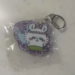 ちいかわ　ラメアクリルキーホルダー モモンガ
