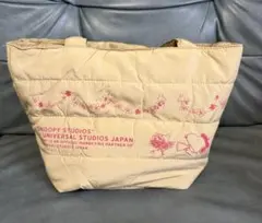 USJ スヌーピー キルティングバッグ【新品】