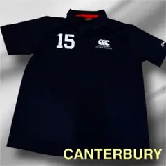 Canterbury of New Zealand ポロシャツ 15番 ブラックのサムネイル