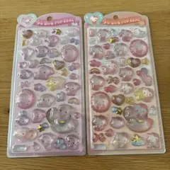 正規品　うるちゅるポップシール　キティ　マイメロ 2点セット