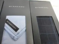 BURBERRY バーバリー　ハンカチ 靴下セット広げると元に戻らなくなるので
