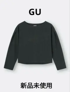 【新品未使用】GU ショルダータックプルオーバー M