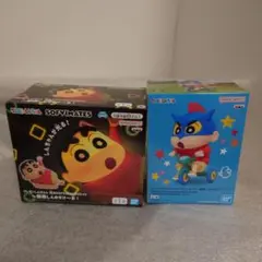 クレヨンしんちゃん SOFVIMATES ライト＆ビッグフィギュア 2種セット