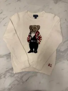 美品！！Ralph Lauren ポロベアセーターL12-14