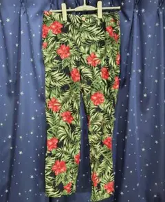 ★Right-on BACK NUMBER ボタニカル レーヨン パンツ★のサムネイル