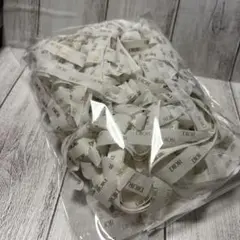 DIOR 緩衝材　梱包材　ラッピング　ロゴ入り　ホワイトリボン　③