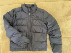 ノースフェイス　ネイビー ダウンコート