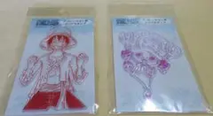 ONE PIECE ワンピースデコレーション用 クリアスタンプ 2個セット