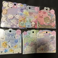 たまごっち　ぷくぷくシール　立体シール ボンボンドロップシール4つセット