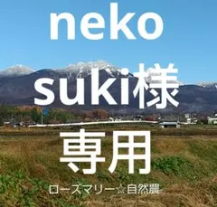 nekosuki様専用