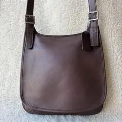 COACH オールドコーチ ショルダーバッグ 9145ダークブラウン - メルカリ