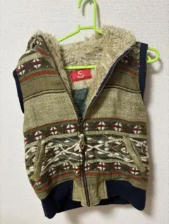 フードベスト　古着　チャイハネ