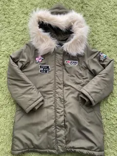 SISTER JENNI シスタージェニー　130㎝　モッズコート　カーキ