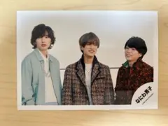 西畑大吾 道枝駿佑 高橋恭平 なにわ男子 公式写真 Special Kiss