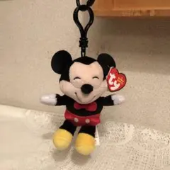 希少 tyミッキーマウス ぬいぐるみストラップ