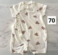 アプレレクール 半袖ロンパース 70cm