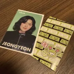 TWICE ジョンヨン THIS IS FOR くじ クリアカード