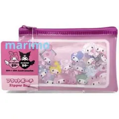 サンリオ マイメロディ ガーリーポップ フラットポーチS ミニポーチ ミニ財布