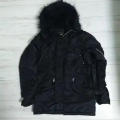 ALPHA INDUSTRIES N-3B フライトジャケット ブラック