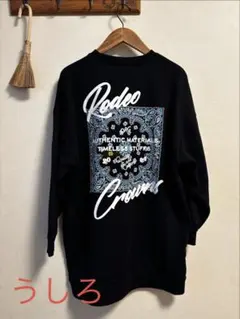 mm様専用◆RODEO CROWNS WIDE BOWL スウェット 黒のサムネイル