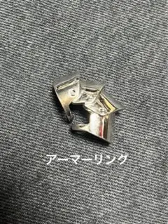 Y2K シルバー アーマーリング 指輪 - メルカリ