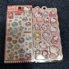 サンリオキティシール2枚目セット☆。.:＊・゜