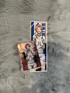 ブルーロックウエハース閃堂秋人 ステッカー クリアカード セット