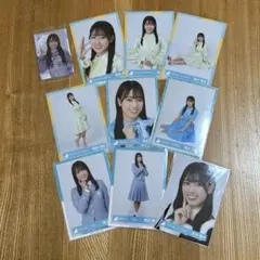 日向坂46 清水理央 生写真 9枚 カード 1枚 まとめ売り