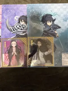 鬼滅の刃 アニプレックスオンラインくじ クリアファイル E賞 F賞 甘露寺蜜璃