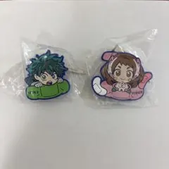 ヒロアカ キャラばんちょうこうヘアクリップ_デク・お茶子