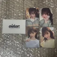 チャン・ウォニョン IVE トレカ 4点セット　EIDER