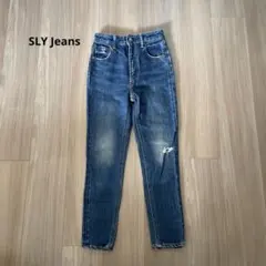 SLY Jeans ダメージ加工 スキニーデニム