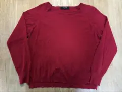 Dany & Anne 赤 ニット 長袖セーター