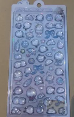 正規品　ボンボンドロップシール　オリジナル　シマエナガ