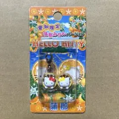 愛知県限定　ハローキティ蒲郡みかん　キーホルダー