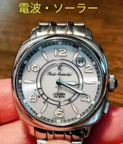 BQ27 シチズン・xC 電波・ソーラー時計 日付つき - メルカリ