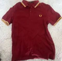 フレッドペリー ボルドー 半袖 ポロシャツ