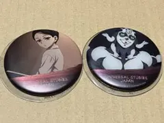 鬼滅の刃 USJ ランダム缶バッジ 鬼舞辻無惨・玉壺