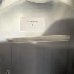 MARIED'OR スプリングネイビー ロングコート