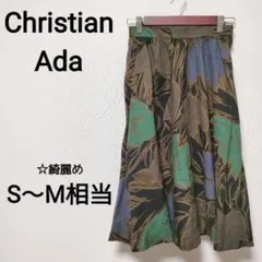 ☆綺麗め　Christian Ada　S〜М相当　ロングフレアスカート　2193のサムネイル