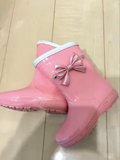 arisana キッズ レインブーツ ピンク 16cmのサムネイル