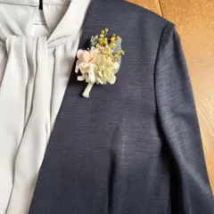 ミモザのコサージュ16セレモニー　ハレの日　入学式　卒業式　入園　卒園