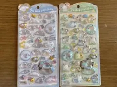 国内正規品　うるちゅるポップシール　ベビーシナモン、ベビーポチャッコ　２枚セット