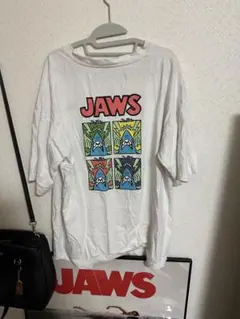 【古着】Jaws グラフィックTシャツ 半袖 オーバーサイズ