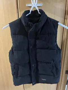 ダウンジャケット コーデュロイ