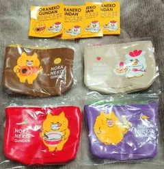 ガチャ　ノラネコぐんだん　コインケース　全4種セット　フルコンプ